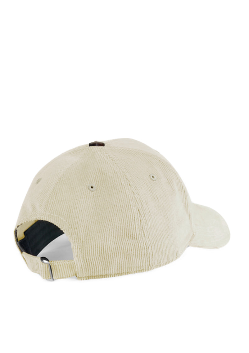 Cord Basecap aus Bio-Baumwolle