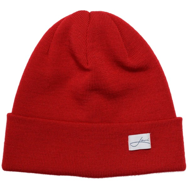 Mütze rot Merinowolle | fair, bio & eco