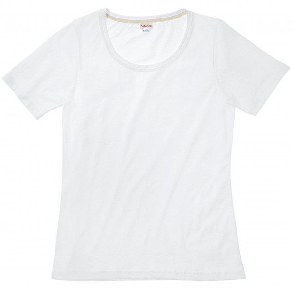 T-Shirt weiß Damen | fair, bio & eco